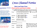 Compare Ticket Pricing and Book Ferry to France