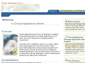 Oracle Application Server - Welcome